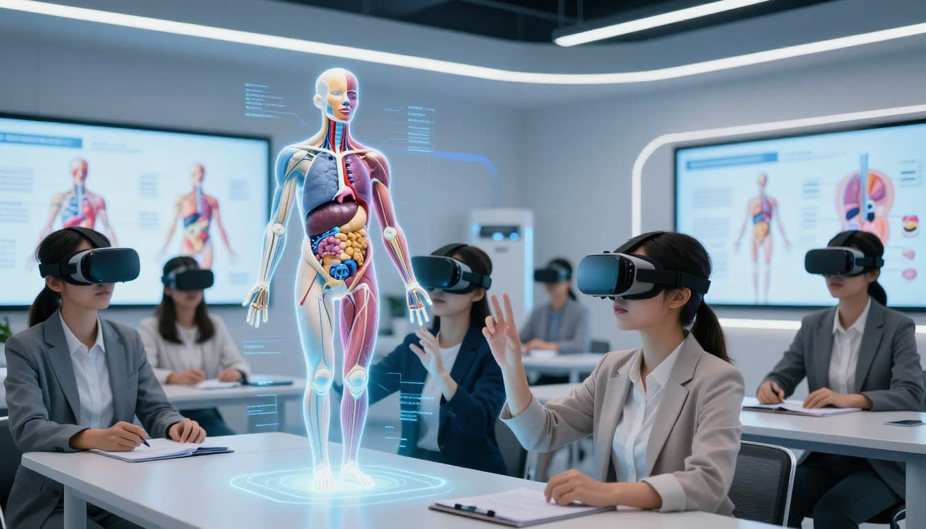 Beyond Classrooms: VR Anatomy Education & Future of Training